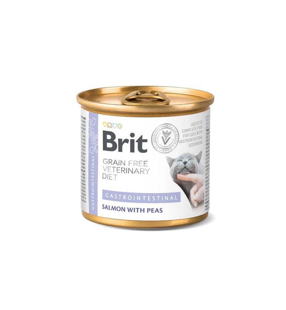 Brit Grain Free Veterinary Diet Gastrointestinal Blik - 6 X 200 Gram 3 Brit Grain Free Veterinary Diet Gastrointestinal Blik - 6 X 200 Gram