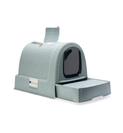 Beeztees Curver Kattenbak Lichtblauw 9 Beeztees Curver Kattenbak Lichtblauw -HuisdierParadijs curver kattenbak lichtblauw 2