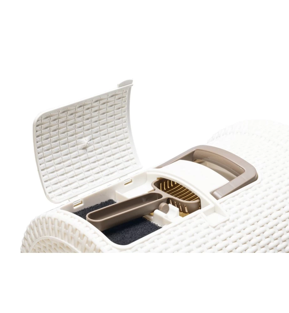 Beeztees Curver Kattenbak Wit 5 Beeztees Curver Kattenbak Wit - Afbeelding 3