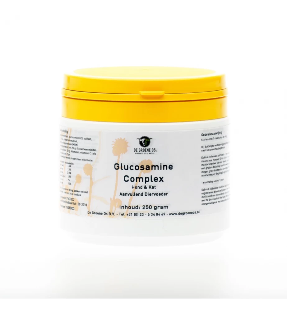 De Groene Os Glucosamine Complex - 250 Gram 3 De Groene Os Glucosamine Complex - 250 Gram