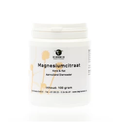 De Groene Os Magnesiumcitraat - 100 Gram