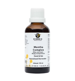 De Groene Os Mentha Complex Hond & Kat - 50 Ml
