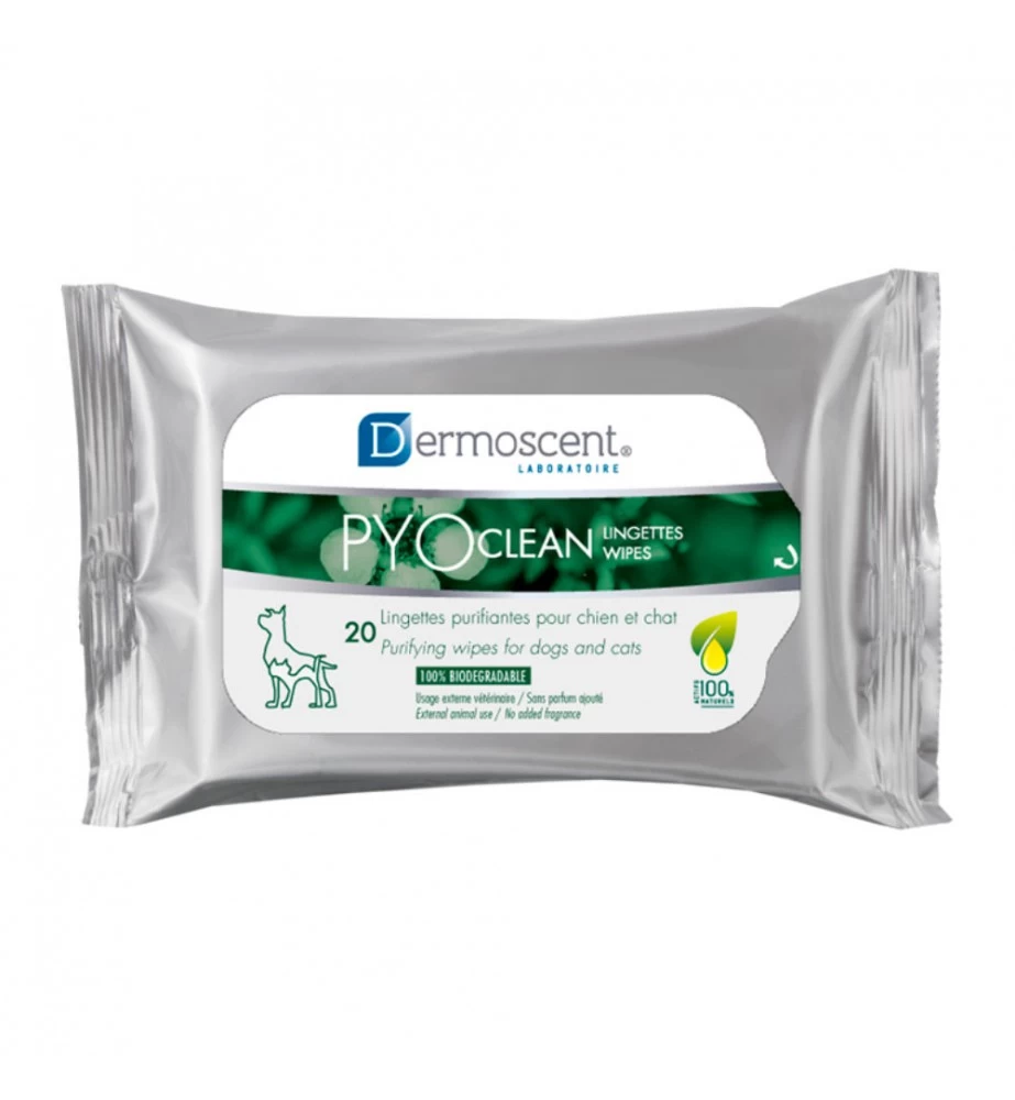 Dermoscent PYOclean Wipes - 20 Stuks 3 Dermoscent PYOclean Wipes - 20 Stuks