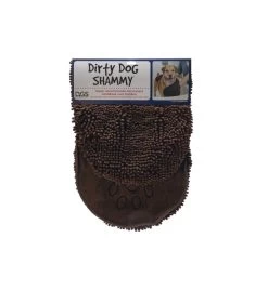 Beeztees Dirty Dog Handdoek Shammy Bruin -HuisdierParadijs dirty dog handdoek shammy bruin 2