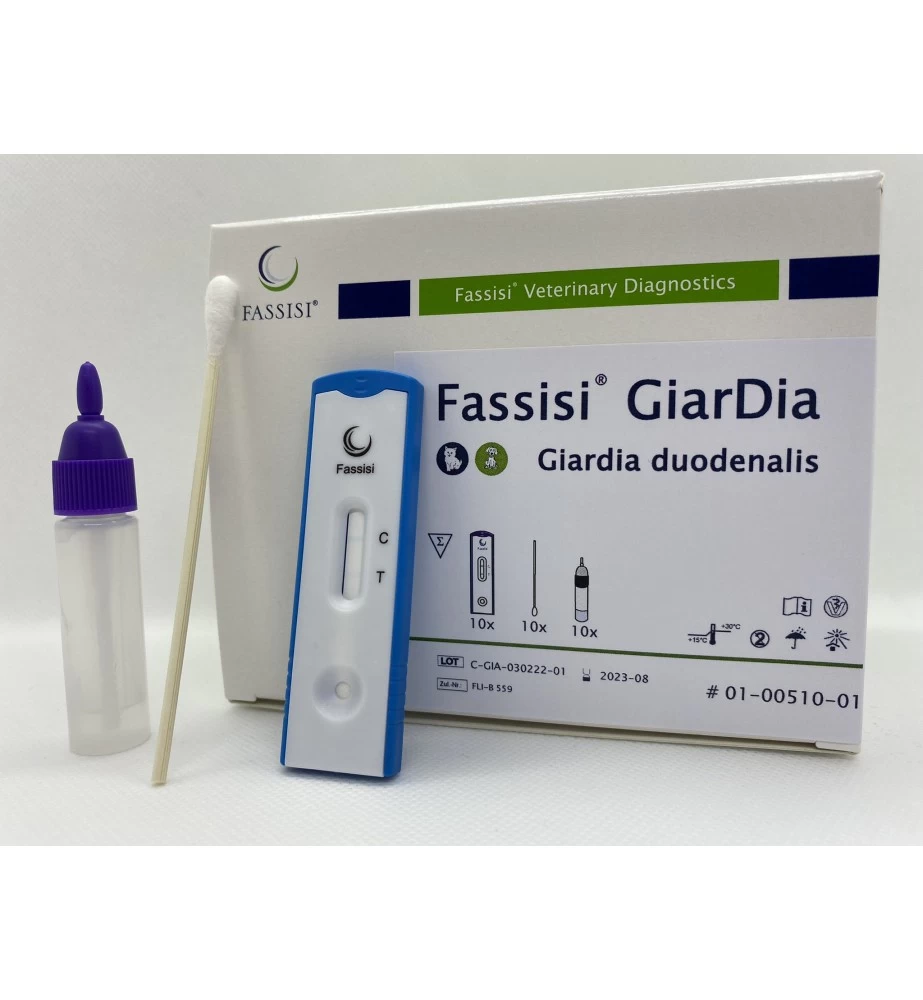 Fassisi Giardia Zelftest Hond & Kat (Ontlasting) 3 Fassisi Giardia Zelftest Hond & Kat (Ontlasting)