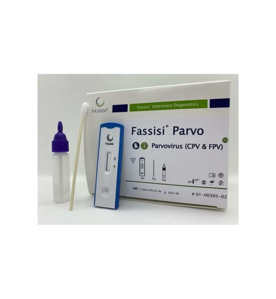 Fassisi ParVo Zelftest Hond & Kat (Ontlasting) 3 Fassisi ParVo Zelftest Hond & Kat (Ontlasting)