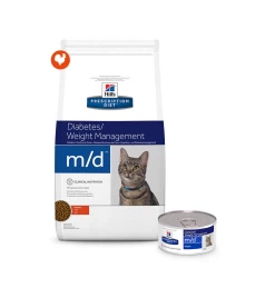 Hill's Prescription Diet M/D Diabetes & Weight Management 12 Hill's Prescription Diet M/D Diabetes & Weight Management -HuisdierParadijs hill s prescription diet md diabetes weight management 2