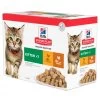 Hill's Science Plan Kitten Maaltijdzakjes Kip & Kalkoen - 4 X 12 X 85 Gram -HuisdierParadijs hill s science plan kitten maaltijdzakjes kip kalkoen 4 x 12 x 85 gram