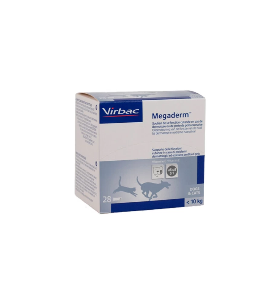 Virbac Megaderm Monodosering (-10 Kg) - 28 X 4 Ml 3 Virbac Megaderm Monodosering (-10 Kg) - 28 X 4 Ml
