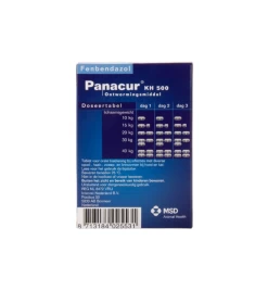 Panacur KH 500 - 10 Tabletten 7 Panacur KH 500 - 10 Tabletten -HuisdierParadijs panacur kh 500 500 mg 10 tabletten 2