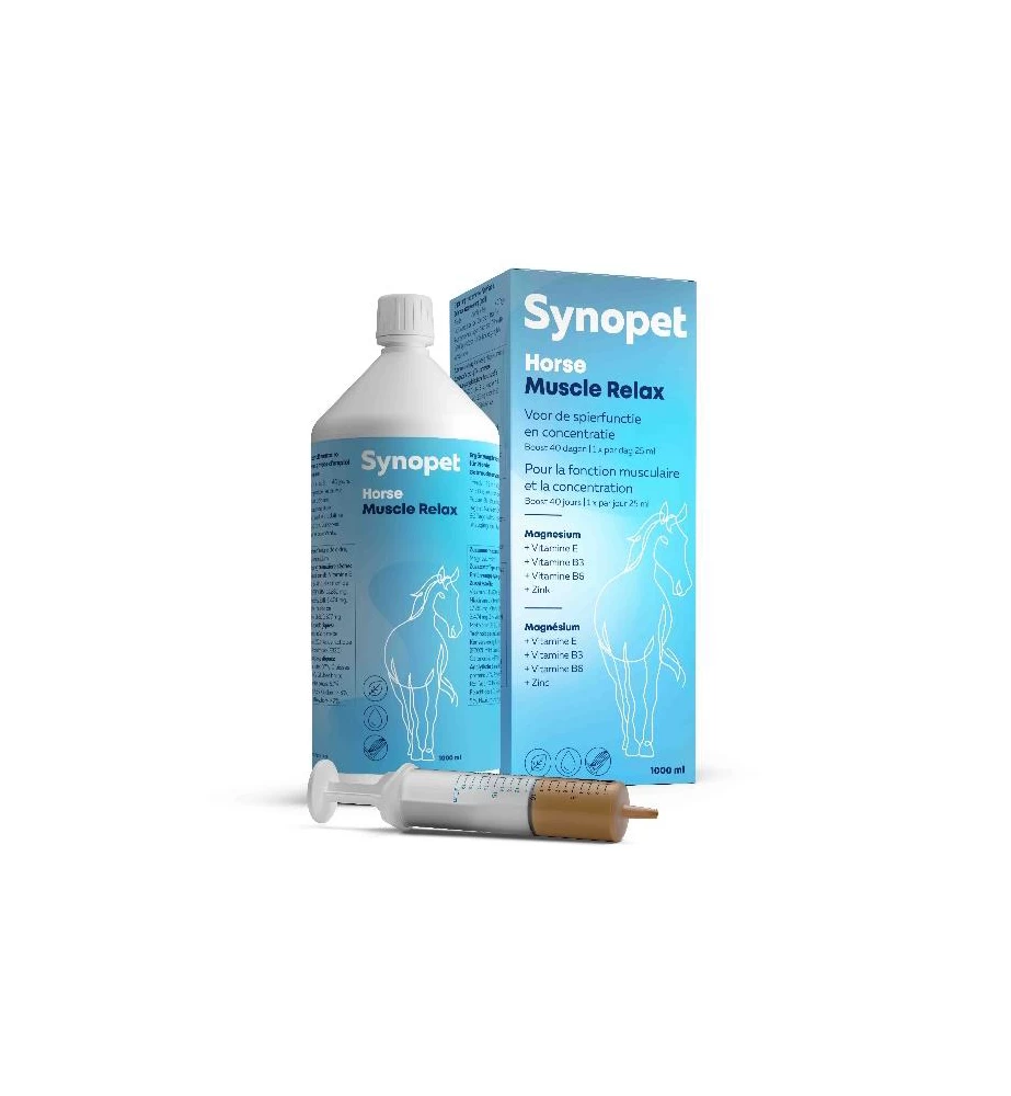 Synopet Horse Muscle Relax - 1000 Ml 3 Synopet Horse Muscle Relax - 1000 Ml