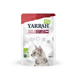 Yarrah Bilogische Filets Met Rund In Saus - 14 X 85 Gram