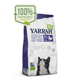 Yarrah Biologisch Grain-Free (Granenvrij) Gesteriliseerde / Gecastreerde Katten